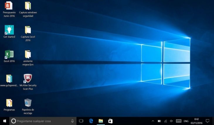 Uso de Windows 10