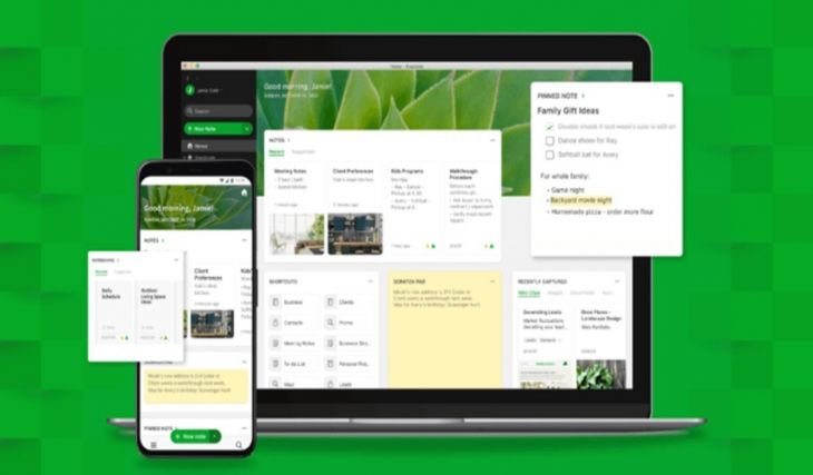 Usos de la app Evernote